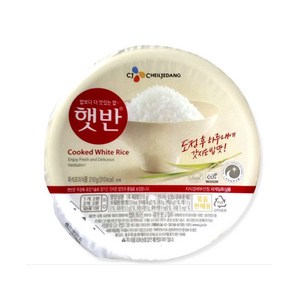 햇반 백미밥 210g 중간공기, 30개