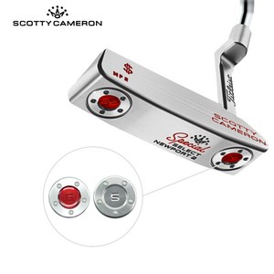 [SCOTTYCAMERON]스카티카메론 퍼터전용 무게추[2개1세트], 5g(레드)2개1세트