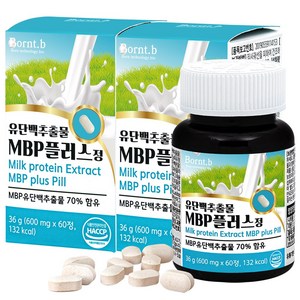 본트비 유단백 추출물 MBP플러스정 36g, 2개