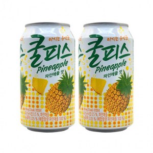 동원 쿨피스 파인애플, 350ml, 48개