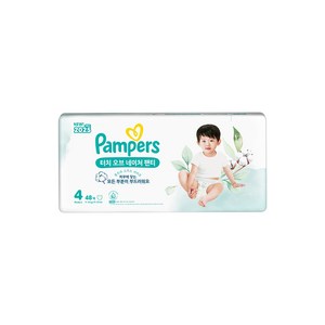 팸퍼스 2025 터치오브네이처 팬티형 기저귀 남여공용, 4단계, 48매