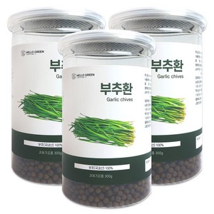 헬로우그린 국내산 부추환 300g(통) 부추 100%, 300g, 3개