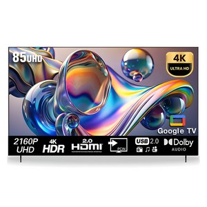 아이사 4K UHD DLED 제로베젤 스마트 TV, HK8500UHD-DA-SMART, 방문설치, 벽걸이형, 216cm(85인치)