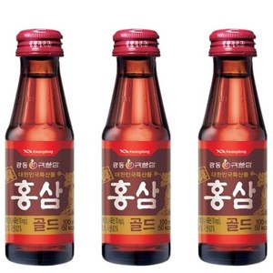 광동제약 진홍삼 골드 100ml 100병 홍삼농축액 0.2% 함유 홍삼골드, 100개