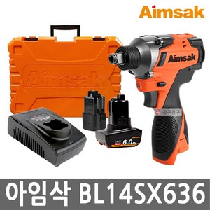 아임삭 BL14SX636 충전 슈퍼임팩드라이버렌치 1/2 겸용 14.4V 3.0Ah 6.0Ah 배터리포함, 1개