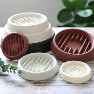 과습방지 플라스틱 화분받침 화분 물받침대 대형 원형 토분 물받이, 과습방지 화분받침, 9호(브라운), 1개