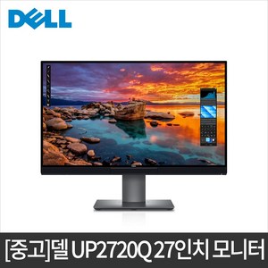 Dell 전문가용 27인치 4K 중고 모니터 캘리브레이션 장착 UP2720Q 울트라샤프, 68cm