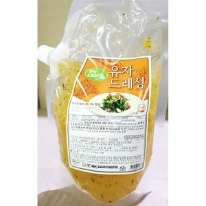 유자드레싱(한끼스토리 500g) 드레싱 초록원 딸기잼, 500g, 1개