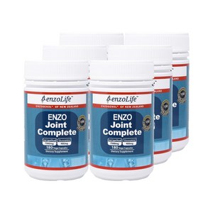 엔조라이프 조인트 컴플리트 180캡슐 엔조제놀함유 6통, 6개