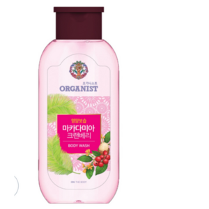 오가니스트 마카다미아 크렌베리 바디워시, 190ml, 6개