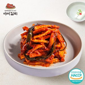 야미 여수 전라도 국내산 무말랭이 김치 3종1택, 500g, 1개