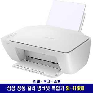 삼성전자 컬러 잉크젯 복합기 SL-J1680 + 잉크, SL-J1680(인쇄.복사.스캔)