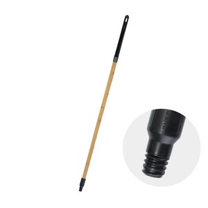 월드그린 밀대 자루 (스크류형), 1개, 물밀대 스크류 롱나무자루150cm