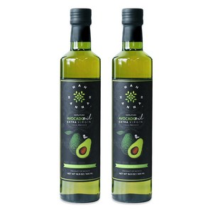 [임박특가]멕시코 아보카도오일 엑스트라버진 500ml 나한나 직수입 건강오일 2병_소비기한 25.09, 2개