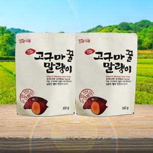 기타 땅끝식품 고구마말랭이100gX30봉, 30개, 100g