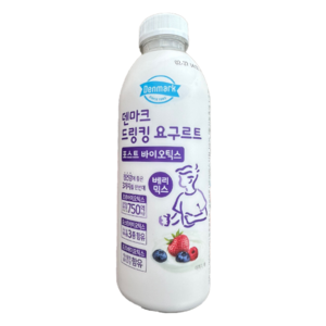 덴마크 드링킹요구르트 베리믹스 750ml대용량/냉장무배, 750ml, 6개