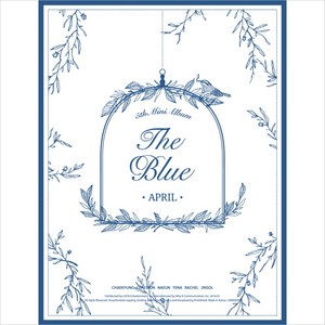 미개봉 CD) 에이프릴 (Apil) - The Blue (5th Mini Album)