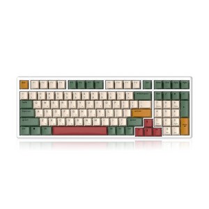 한성컴퓨터 GK896B 염료승화 유무선 무접점 키보드, CAMPING