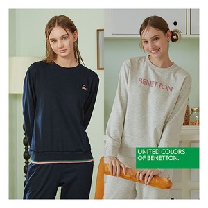 [베네통] BENETTON 24FW 로고 여성 셋업 4종