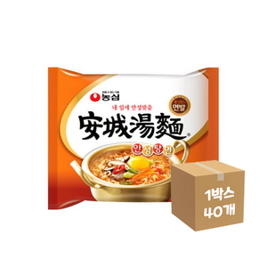 농심 안성탕면 125g X 40개 1박스