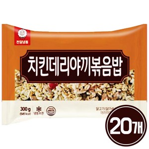 치킨데리야끼볶음밥 300g/천일, 20개, 300g