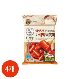 CJ제일제당 미정당 방앗간 가래떡 떡볶이 400g x4개, 4개