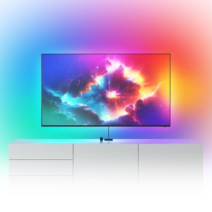 나노리프 4D TV 모니터 반응형 LED 스트립조명 85인치 인테리어 줄조명