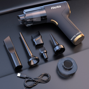 ITUTN 차량용 에어건청소기 무선에어건 휴대용 자동차 충전식 미니 핸디, ZX-102