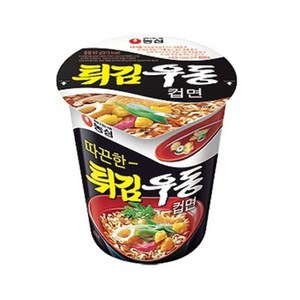 농심 튀김우동컵, 62g, 12개