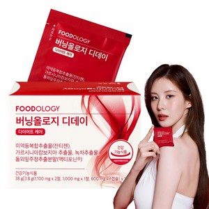 푸드올로지 버닝올로지 디데이 다이어트 케어, 38g, 1개