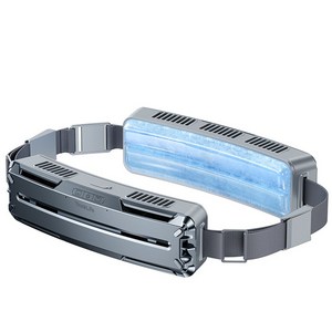 2023년 3 in 1 휴대용 허리 선풍기 LED램프 캠핑 등산 보조 배터리 8000mAh, 세트D