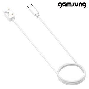 감성공장 갤럭시핏3 호환 감성핏 USB 충전기 케이블 1M, C타입케이블1M [화이트]
