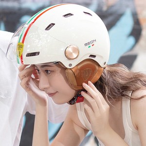 BEON 오토바이헬멧 스쿠터 헬멧 B112, L (59-62cm), 112-D