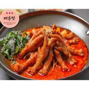 [닭사부일체] 701국물닭발 - 매운맛, 1개, 500g