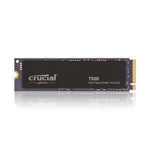 마이크론 T500 PCIe Gen4 NVMe M.2 SSD, 1TB, CT1000T500SSD8