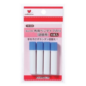 19-534 [가와구찌] 본드 펜타입 (임시고정용) 리필 HDS-29-H 임시고정본드리필, 1개