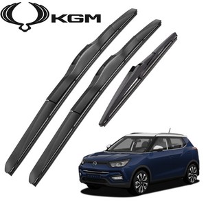 쌍용 KGM 베리뉴 티볼리 아머 에어 자동차 하이브리드 전면 후면 와이퍼 1+1+1, 베리뉴 티볼리(19~23)-NH600+400mm, FR210(10인치)베리뉴티볼리-19.06~23