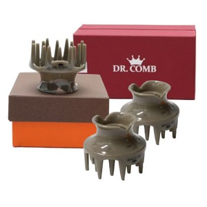 지엠알 닥터콤 은괄사 두피관리 매일매일 관리하는 괄사빗, 1개