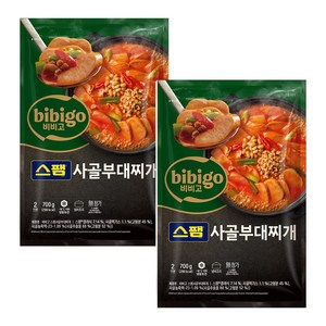 비비고 스팸사골부대찌개 700g x 2개