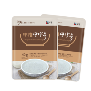 바디웰 영양죽 환자영양식 40g x 30포, 1개, 1.2kg