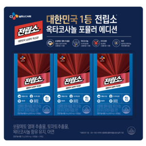 CJ 리턴업 전립소 + 옥타코사놀 800mg, 90정, 1개