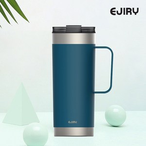 에지리 기능성 스텐텀블러 3종 (보온보냉 이중진공), 블랑블루, 600ml, 1개