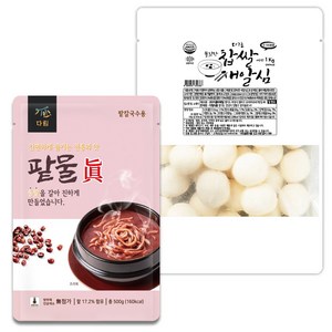 다림식품 진한 팥물 새알팥죽 5인분(새알심+팥물), 1세트, 3.5kg