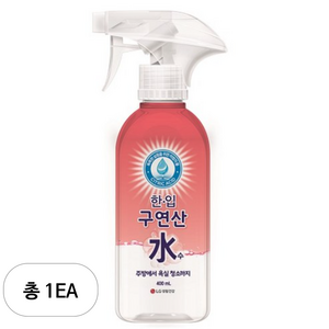 한입 구연산수 분무기형, 400ml, 1개