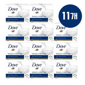 도브 뷰티바 화이트(크림바) 90g 도브비누, 11개