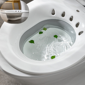 어웨이크여미 가정용 접이식 좌욕기, 화이트, 1개