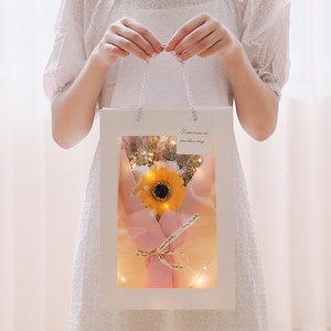 루카스 해바라기비누꽃다발 졸억식선물led조화꽃, 해바라기꽃다발