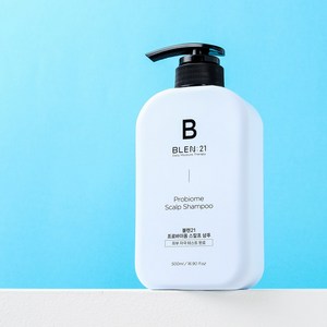 블렌21 스칼프샴푸 유산균 지성두피샴푸 500ml 두피냄새 머리가려움, 1개