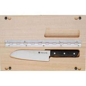 스노우피크 칼 도마 세트 캠핑 M L 사이즈 CS-207 CS-208 / Snow Peak Chopping Board Set, CS-208 L, 1개