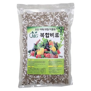 모든식물용 알갱이형 복합비료 식물영양제, 1kg, 1개